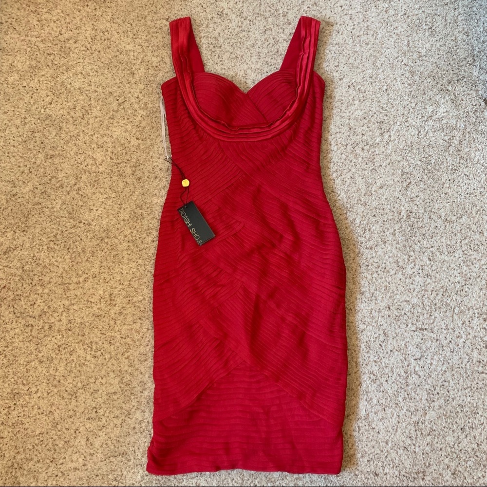 🎉HP🎉 NWT Tadashi Shoji Cocktail Dress (2)